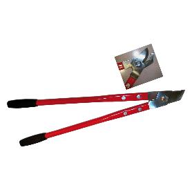 PLUVIA  FINSTOCK TIJERA 2 MANOS TIPOYUNQUE 51 CM M-ALUMINIO ROJO