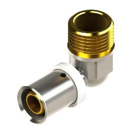 DUO PRESS CODO MACHO METAL 20-1-2 M172012MF