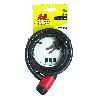 AVL CANDADO CABLE 5,5 MM DE CUBIERTA CON LLAVE SERRETA PY3060