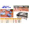 BAJA  BARBACOA HIERRO 25 X 45 X 24 B-45 SIN PINTAR