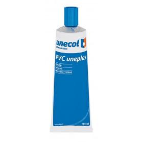 UNECOL ADHESIVO PEGAMENTO COLA PVC  125 ML UNEPLAS TUBO  002073