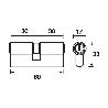 BOMBILLO 60P 30X30X15 230376 LATON