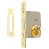 CERRADURA DE GAMA OBRA 2031 PARA PUERTAS DE MADERA, SOLO PALANCA, ENTRADA DE 40MM, CILINDRO TE5, ACABADO HIERRO LAT