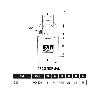 IFAM CANDADOS NIQUEL AN Z-45   004500 (CAJA 6 UNIDADES)