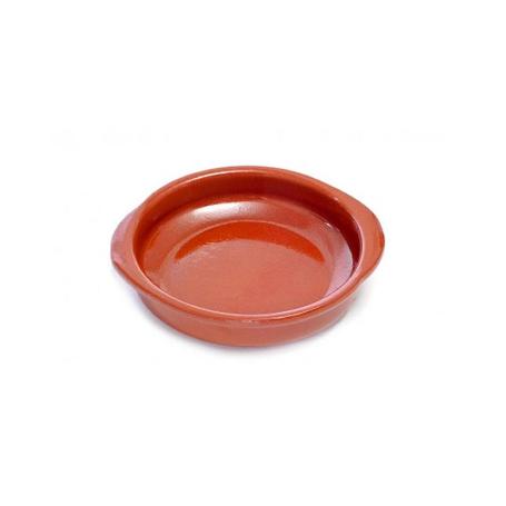 CAZUELA BARRO REDONDA ASAS 20 CM