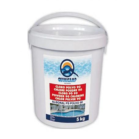 CLORO POLVO ALBORAL 5 KG 90% BIDON