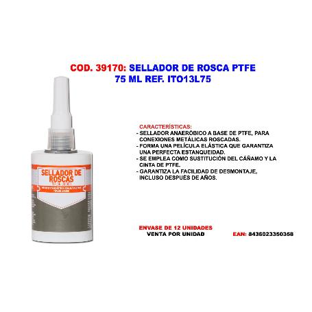 SELLADOR DE ROSCA PTFE 75 ML. ITO13L75