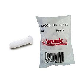 TACOS PARED BLANCOS 5X21 MM BOLSA 25