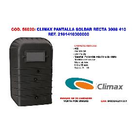 CLIMAX  PANTALLA SOLDAR RECTA 3008 410 REF  2101410300000