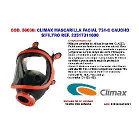 CLIMAX  MASCARILLA FACIAL  731-C CAUCHO S-FILTRO REF 23517311000