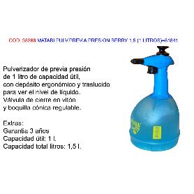 PULVERIZADOR BERRY 1,5 8.18.41 MATABI