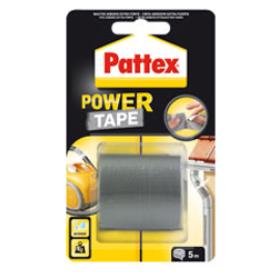 CINTA POWER TAPE  5MT. GRIS