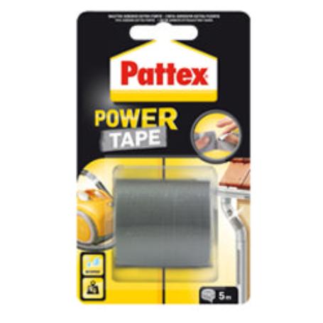CINTA POWER TAPE  5MT. GRIS
