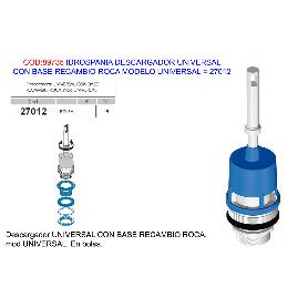 DESCARGADOR UNIVERSAL C/BAJA C/BASE
