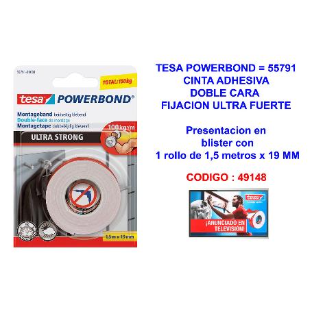 CINTA 2C 1,5X19 55791 POWERBOND