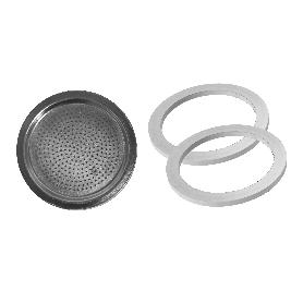 TALOX ACCESORIOS CAFETERA 3 TAZAS FILTRO+2 JUNTAS REF. TXAF-3