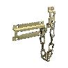 CADENA SEGURIDAD N.1 LATON DORADO CAJA 20