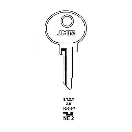 LLAVIN NE-2 ACERO C-50