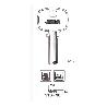 LLAVIN STS-X6 LATON SEGURIDAD B/10