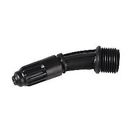CODILLO CON BOQUILLA PLASTICO R.726