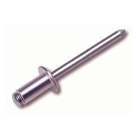 REMACHES ALUMINIO 4 X10 CON VASTAGO CAJA 500
