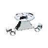SOPORTE DOBLE TECHO 6 CROMO