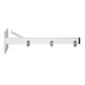 TENDEDERO BLANCO PARA PARED 3 POLEAS 460 MM PLACA160X80MM 39222