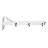 TENDEDERO BLANCO PARA PARED 3 POLEAS 460 MM PLACA160X80MM 39222