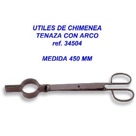 UTILES CHIMENEA TENAZA C-ARCO 450 MM 34504