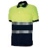 MARCA POLO MANGA CORTA ALTAVISIBIL AMARIAZUL T-3XL 1288PAVXCRYFA