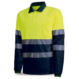 MARCA POLO MANGA LARGA ALTAVISIBIL AMARIAZUL T-3XL 1288PAVXLRTFA
