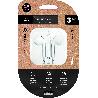 TECH AURICULARES CON MICROFONO JACK 3.5 MM BLANCO  TEC1001