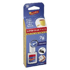 Pegamento cianoacrilato 7 gramos con pincel superglue PEGAMENTO CIANOACRILATO 7 GRAMOS CON PINCEL SUPERGLUE