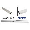 SIFER REGLA ALUMINIO PLANA 10X2-1,50 MTS JYC2000A-1