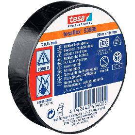 TESA CINTA AISLANTE HOMOLOGADA NEGRA 20MX19MM 53988