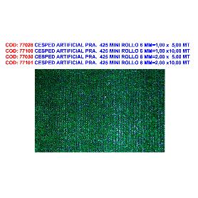 CESPED ARTIFICIAL F.S. PRA.  425 MINI ROLLO 6 MM 1,00 X  5,00 MT