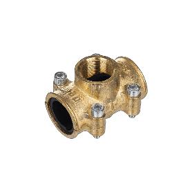GEBO ABRAZADERA CON TOMA ROSCA H-1-2 TUBO COBRE 18 4.621.60.1801