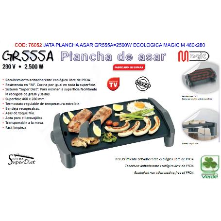 PLANCHA ASAR 46X28 CM GR555A