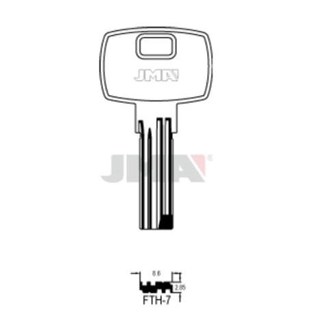 LLAVES  JMA SEGURIDAD ALPACA MOD FTH-7 TD7