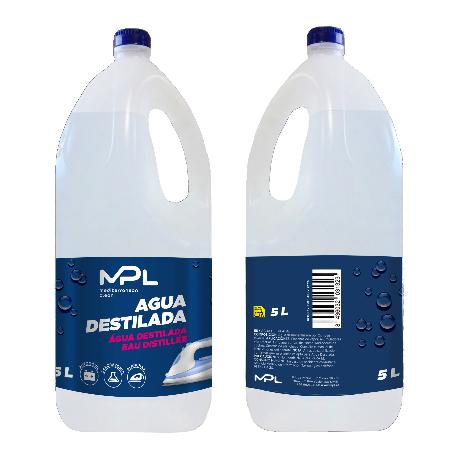 MPL AGUA DESTILADA BIDON  5 L  300816