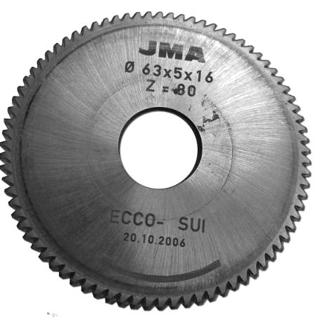 FRESA MAQUINA DUPLICAR LLAVES 63X5X16MM