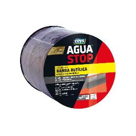 CEYS AGUASTOP BANDA IMPERMEABLE SELLA GRIETA 10CMX3M GRIS 902814