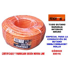 MANGUERA BUTANO 9X15 MM HOMOLOGADA ROLLO 60 M