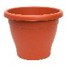 MACETA MEDITERRANEA Ø 60 CM X 48CM PLASTICO COLOR TERRACOTA