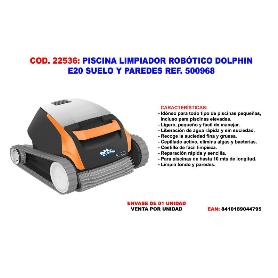 PISCINA LIMPIADOR ROBOTICO DOLPHIN E20 SUELO Y PAREDES 500968
