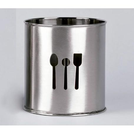 LIFESTYLE PORTA-UTENSILIOS INOX ALTO 10X18,5 CM REF.2140