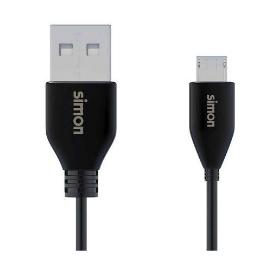 SIMON CABLE USB 2.0 A - USB MICRO NEGRO 1 M MU112201