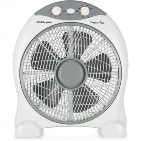 ORBEGOZO VENTILADOR BOX FAN 3 VELOCIDADES 30 CM 45W REF BF1030