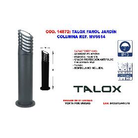 TALOX FAROL JARDIN COLUMNA REF. MV6614