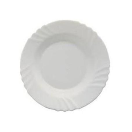 PLATO BLANCO POSTRE 20 CM  MOD EBRO REF HAE01003